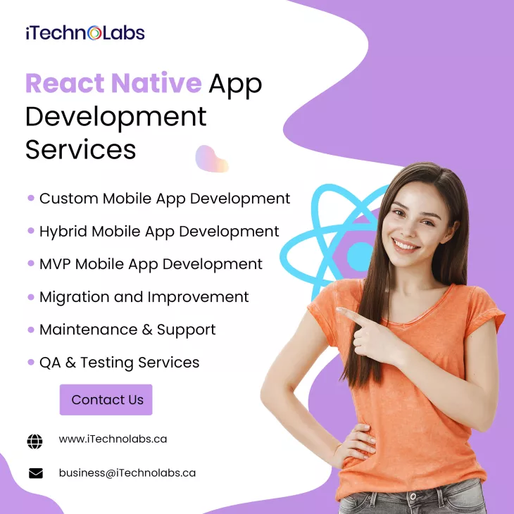 iTechnolabs is a reputable company offering comprehensive React Native app development services. 