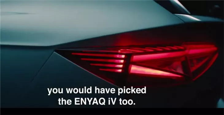 a new campaign for the ENYAQ iV