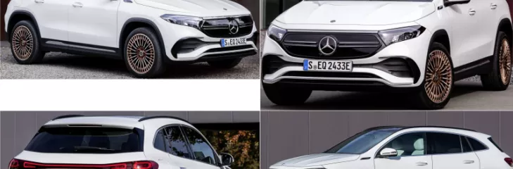 Mercedes-Benz EQA 250+ electric crossover SUV