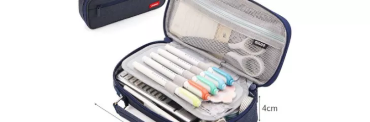 Stationery Bag with Pencil Case